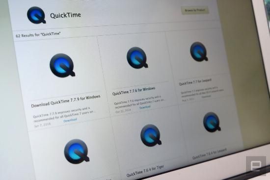 Apple, lỗi bảo mật, Quicktime
