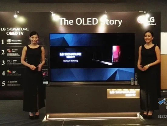 Tivi LG Signature 4K OLED đã giành giải thưởng King of TV 2016