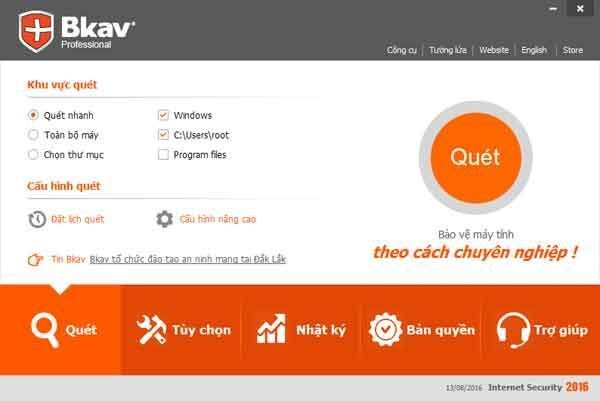 Phần mềm diệt virus Bkav 2016 ra mắt, trang bị công nghệ chống lộ lọt thông tin toàn diện