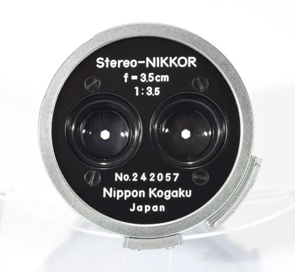 Ống kính 3D hiếm nhất thế giới Nikkor Stereo 35mm F/3.5 được đấu giá