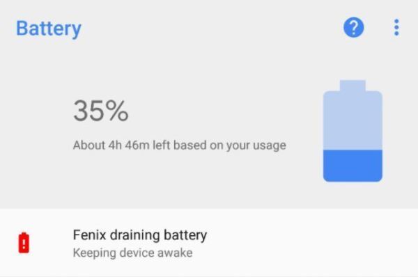 Android 8.1 có thêm tính năng cảnh báo các ứng dụng ngốn pin