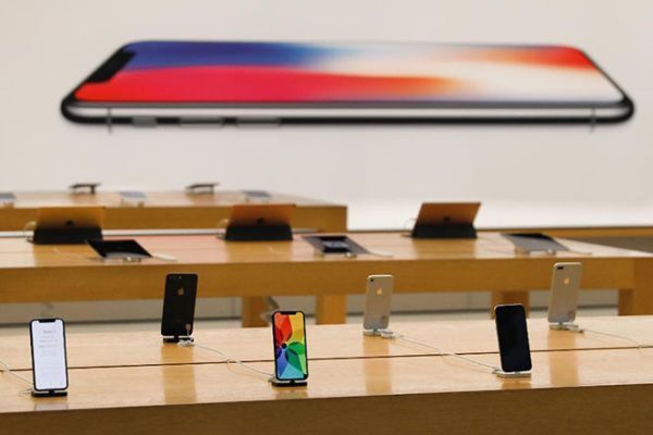 Doanh số iPhone X không đạt được như kỳ vọng