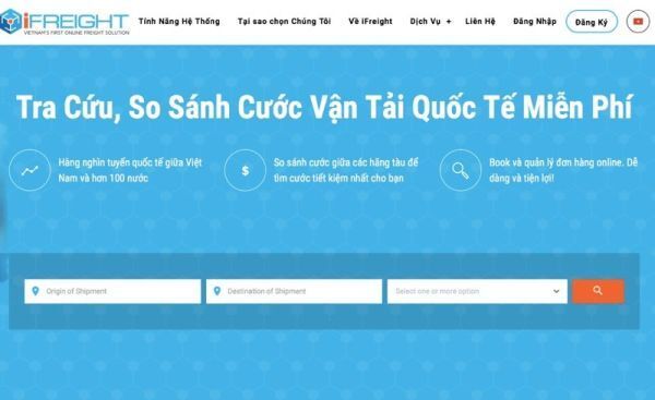 Hệ thống đặt hàng logistics trực tuyến iFreight ra mắt