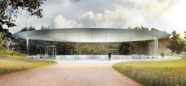 apple, apple campus 2,CEO Steve Jobs, Steve Jobs, trụ sở, flycam, bãi đỗ xe, apple park