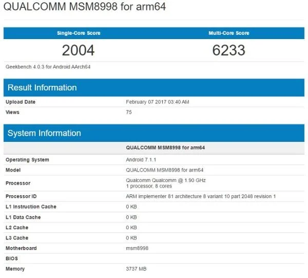 qualcomm, snapdragon 835, chip, samsung, samsung galaxy s8,
