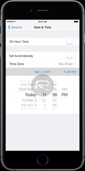 [Thủ thuật] Fix lỗi hiển thị sai giờ trên iPhone