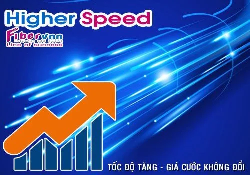 VNPT Hà Nội nâng tốc độ một số gói cước dịch vụ Internet FiberVNN
