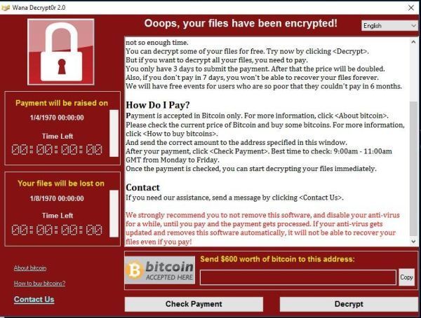 Mã độc tống tiền ransomware đã tăng gấp 8 lần trong năm 2016