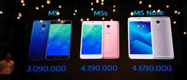 Meizu ra mắt loạt smartphone M5 mới, giá từ 3,1 triệu đồng 