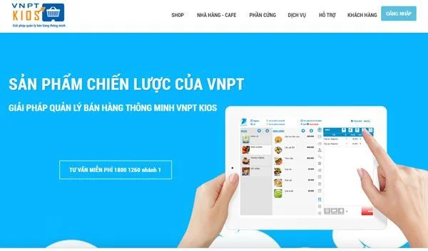 VNPT ra mắt dịch vụ quản lý bán hàng VNPTKIOS