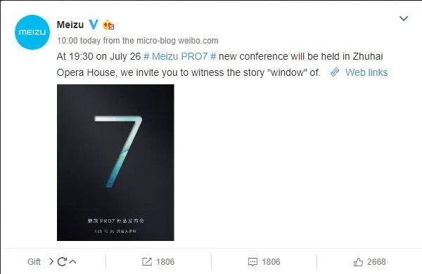 Meizu công bố ngày ra mắt Pro 7, giá từ 413 USD ảnh 2