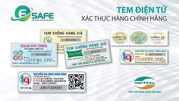 Viettel công bố tem điện tử Esafe xác thực xuất xứ sản phẩm