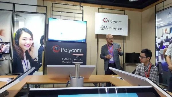 ông Hà Huy Hào, Giám đốc Polycom Việt Nam và Myanmar