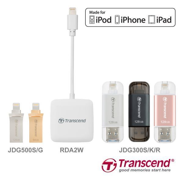 Transcend giới thiệu giải pháp lưu trữ mới cho thiết bị iOS ảnh 1