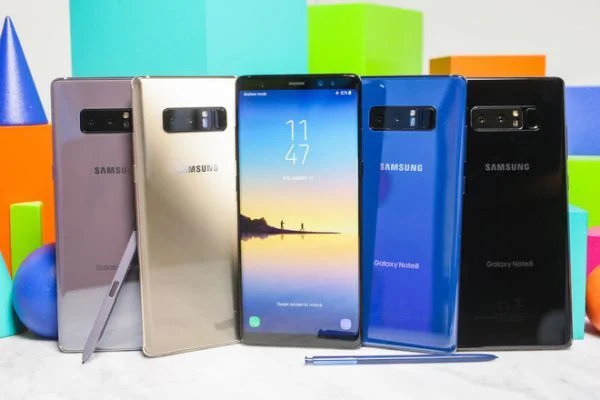 Không phải tất cả màu sắc của Note8 sẽ có mặt tại VN trong đợt đầu tiên