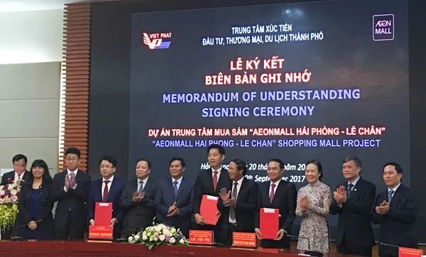 Hải Phòng, trung tâm thương mại, AEON MALL, AEON MALL Việt Nam,