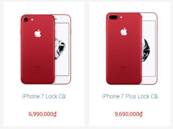 Apple giảm giá mạnh loạt iPhone 7/7 Plus dịp giáp Tết