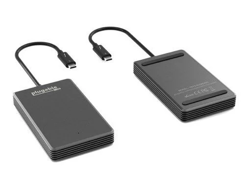 Plugable ra mắt SSD gắn ngoài kết nối Thunderbolt 3
