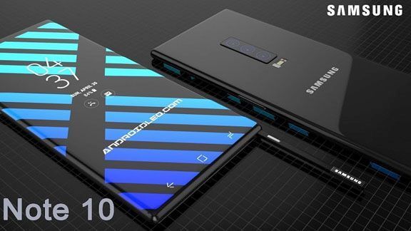 Galaxy Note 10 có thể được trang bị màn hình lên tới 6,66 inch