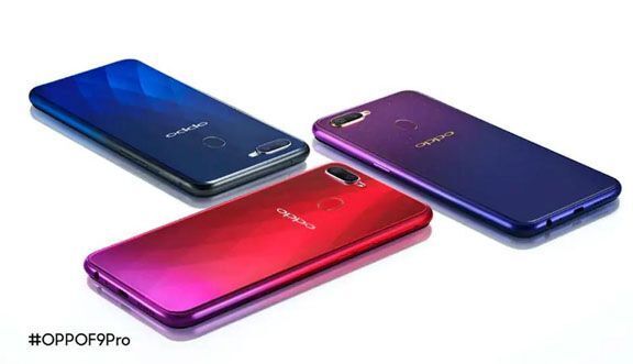 Oppo tung ra phiên bản F9 màu tím, giá gần 8 triệu đồng
