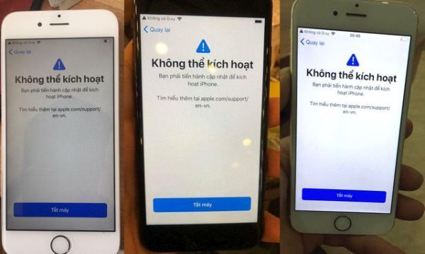 Hàng loạt iPhone tại Việt Nam bị biến thành 