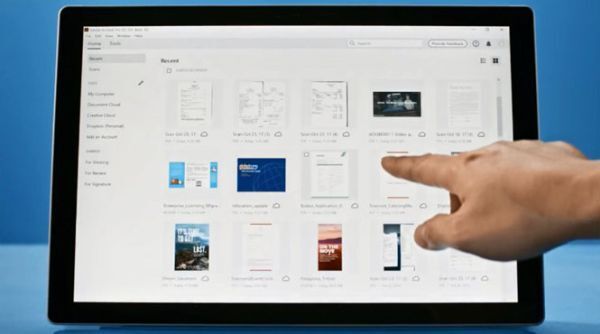 Adobe đã công bố bản cập nhật cho dịch vụ Acrobat Document Cloud