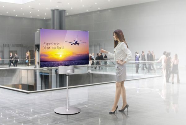 LG giới thiệu màn hình trong suốt và màn hình OLED 2 mặt độc đáo