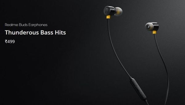 Oppo ra mắt tai nghe Realme Buds, giá 7 USD