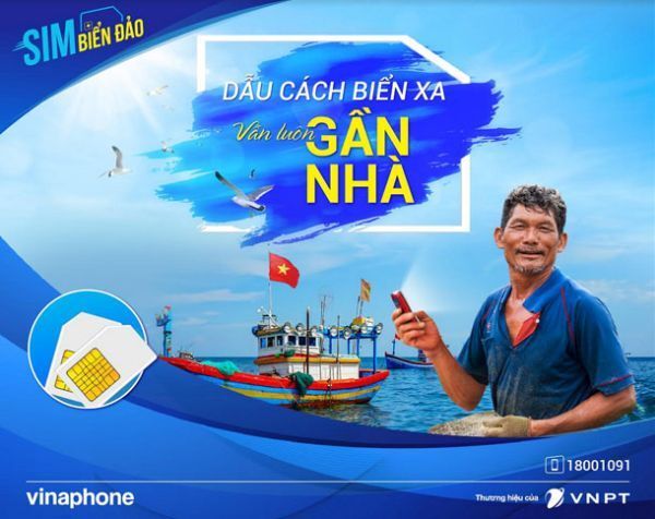 VinaPhone tăng thêm ưu đãi cho Sim Biển Đảo