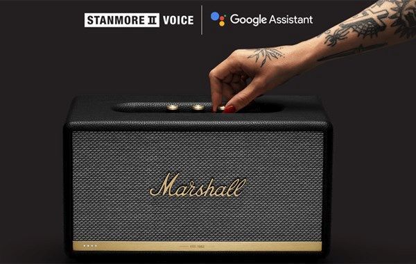 Marshall trình làng bộ đôi loa Bluetooth hỗ trợ Google Assistant