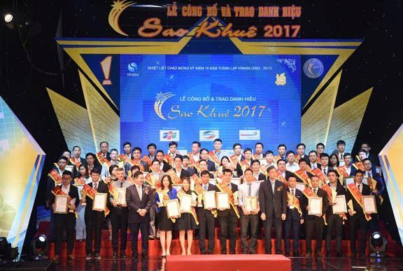 Chương trình Danh hiệu Sao Khuê 2018 có bước tăng trưởng vượt trội