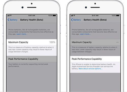 iOS 11.3 có thể phát hiện iPhone đã thay pin 
