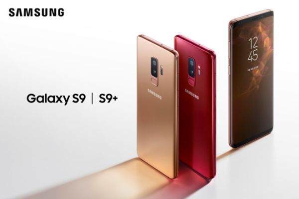 Samsung chính thức phát hành bộ đôi Galaxy S9/S9+ màu vàng và đỏ