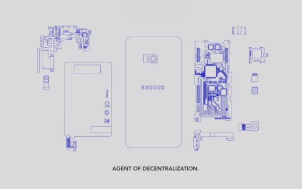 HTC bất ngờ công bố chiếc điện thoại blockchain đầu tiên HTC Exodus 