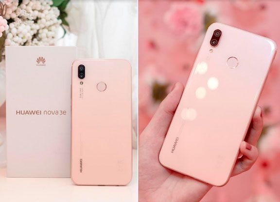 Huawei bán ra Nova 3e phiên bản màu hồng Sakura Pink