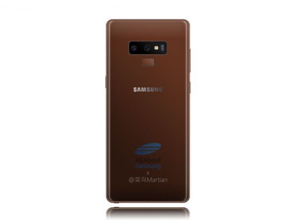 Galaxy Note 9 lại bị rò rỉ ảnh với 5 tùy chọn màu sắc