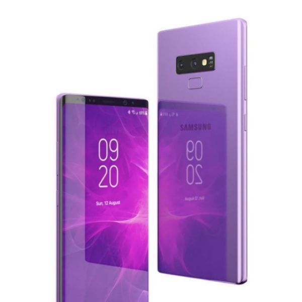 Xuất hiện hình ảnh render Samsung Galaxy Note 9