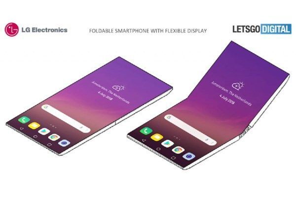 LG khoe ý tưởng smartphone màn hình gập