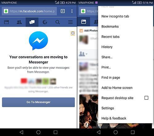 Facebook đang là trình duyệt web phổ biến thứ ba ở Mỹ