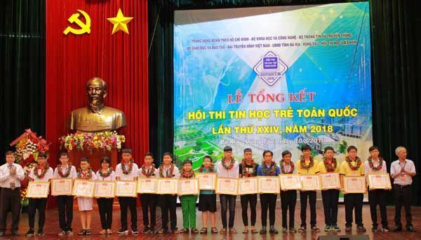 Hội thi Tin học trẻ, cuộc thi cntt, Trung ương Đoàn TNCS Hồ Chí Minh, Hội thi Tin học trẻ toàn quốc 2018,