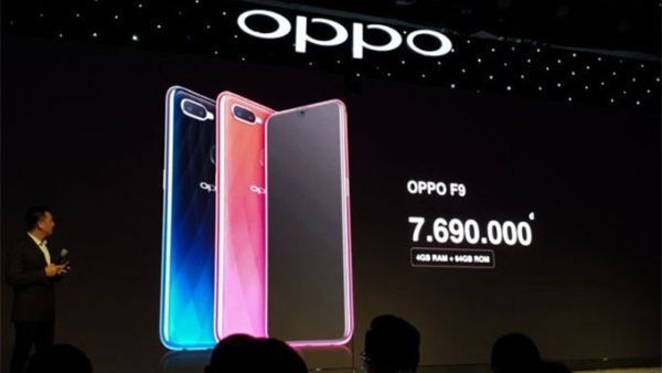 Oppo F9 chuẩn bị lên kệ tại Việt Nam, giá 7,69 triệu đồng