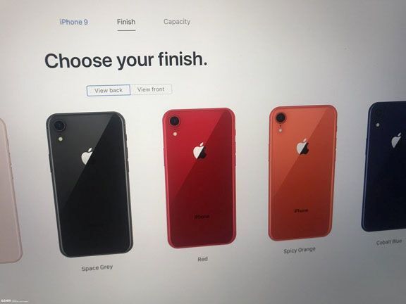 iPhone 9 đã xuất hiện trên website của Apple