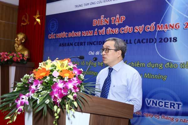 diễn tập quốc tế về an toàn thông tin, ATTT, mã độc đào tiền ảo, Diễn tập an toàn thông tin mạng, ACID, ACID 2018,