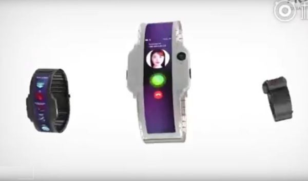 Smartwatch màn hình gập đầu tiên chuẩn bị ra mắt