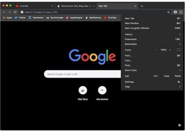 Trình duyệt Chrome trên Windows 10 sẽ có Dark Theme