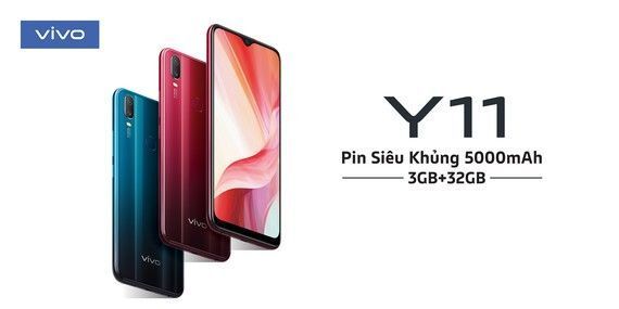 Vivo Y11 sẽ được mở bán từ ngày 22/10, gần 3 triệu đồng