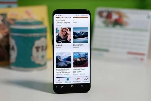 Ứng dụng quản lý ảnh Photos được sử dụng khá phổ biến trên các thiết bị Android
