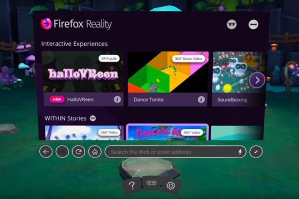 Phiên bản thử nghiệm của Firefox Reality đã có mặt trên Microsoft Store