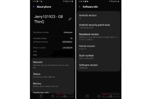 LG bắt đầu tung ra bản dựng Android 10 cho G8 ThinQ
