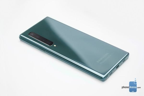 thiết kế sang chảnh của Samsung Galaxy Note 10 